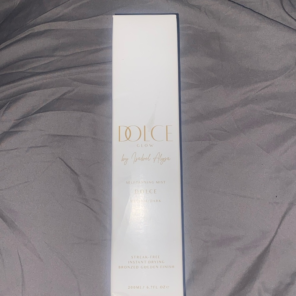 DOLCE GLOW by Isabel Alysa self tanning mist medium/dark